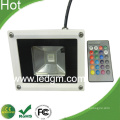 10W RGB LED Flutlicht mit IR Remote Controller